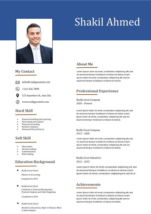 Bangladeshi-Professional-CV