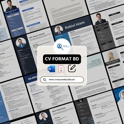 CV Format Bd Word File Download