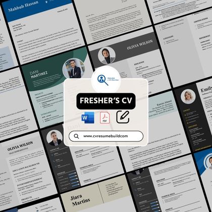 Best Resume Format for Freshers