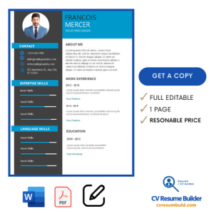 Resume Template for Freshers