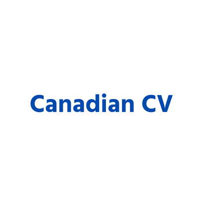 Canada CV Format