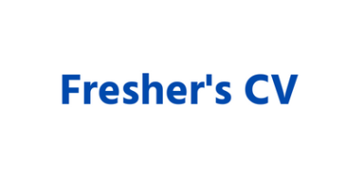 Resume for Freshers Format