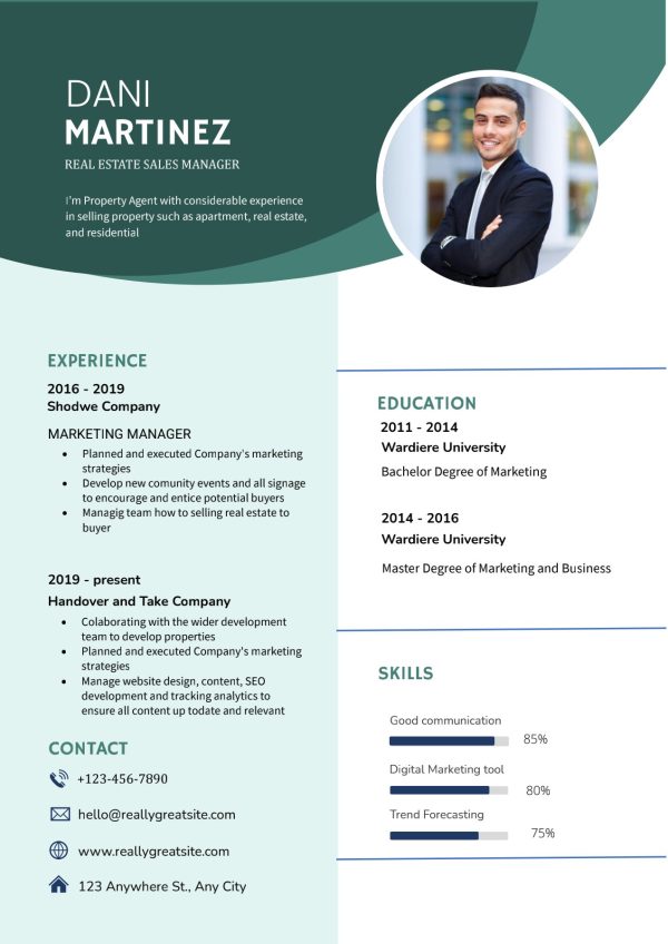 Download Best CV Template