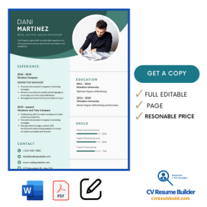 Download the Best CV Word Template: Craft Your Perfect Curriculum Vitae