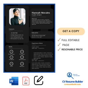 Effortlessly Design Your CV: Download Word Resume Template for Professional Results