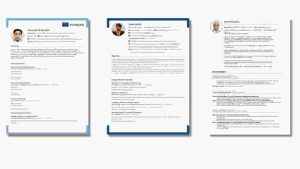 Europass CV Templates
