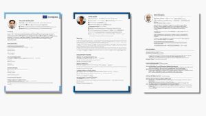 Europass CV Templates