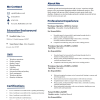 healthcare cv