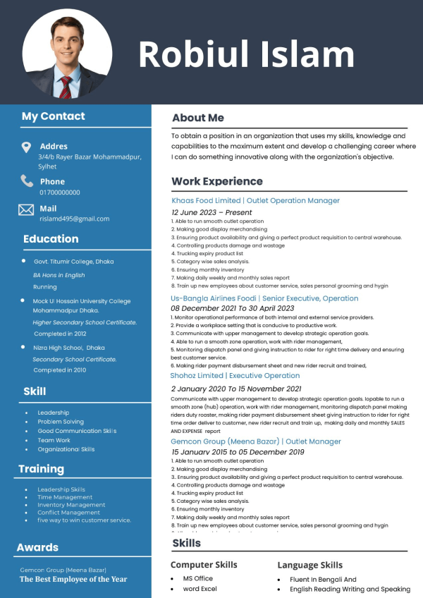 executive cv