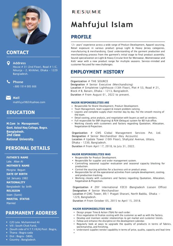 2-pages-CV-Sample-2