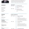 uk resume format