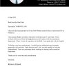 job letter template