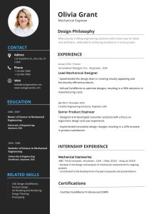 Design-Centric-Resume-Mechanical-Engineering-Resume