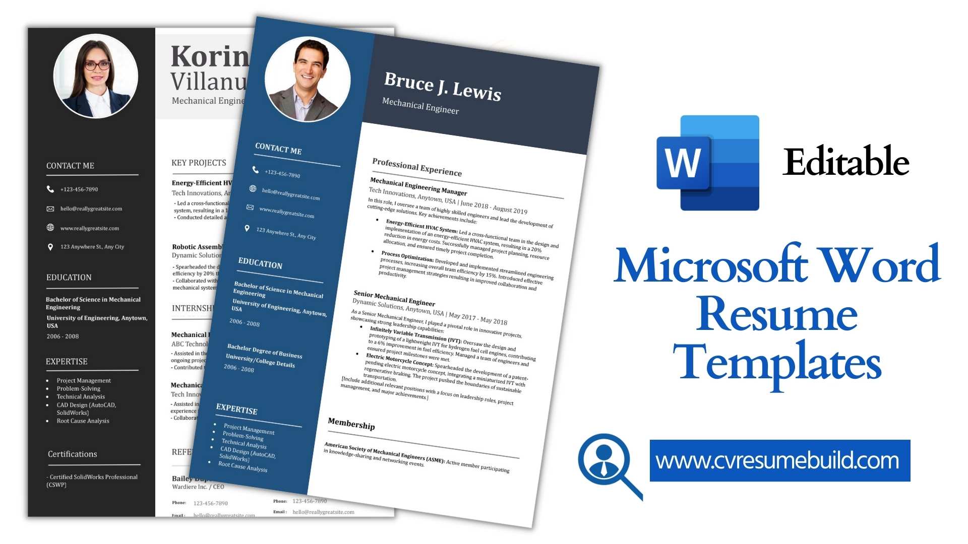 Microsoft Word Resume Templates
