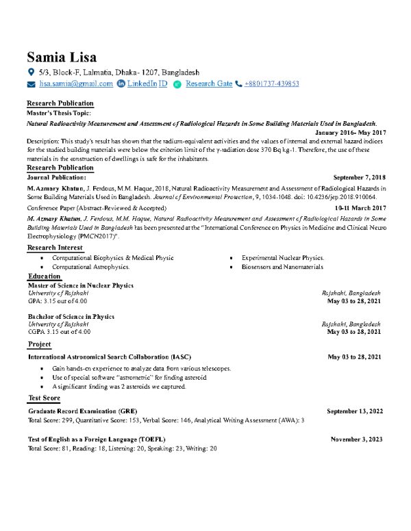 Scholarship Resume Template Word 2024