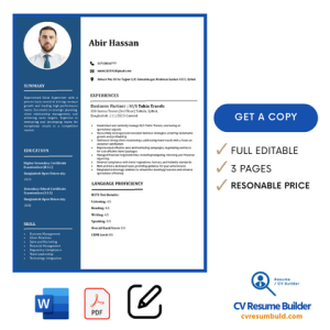 Human Resources Business Partner Resume Word Download 2024