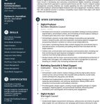 1 page modern Canadian Resume Writing Service